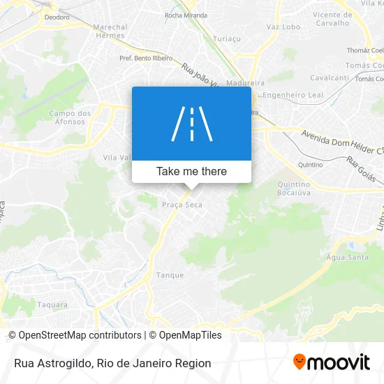 Rua Astrogildo map