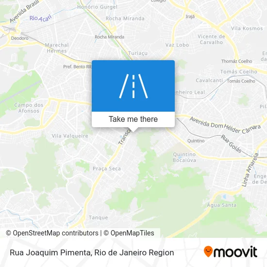 Rua Joaquim Pimenta map