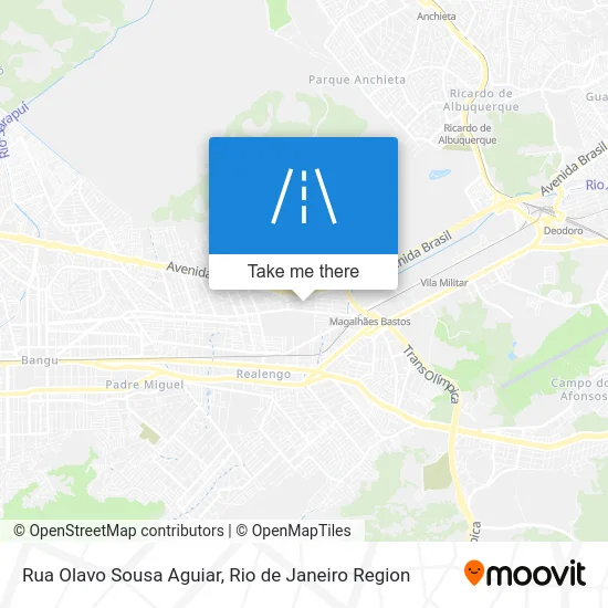 Rua Olavo Sousa Aguiar map