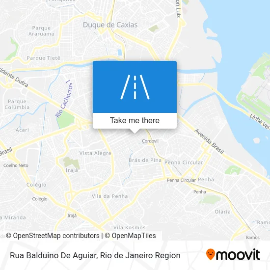 Rua Balduino De Aguiar map