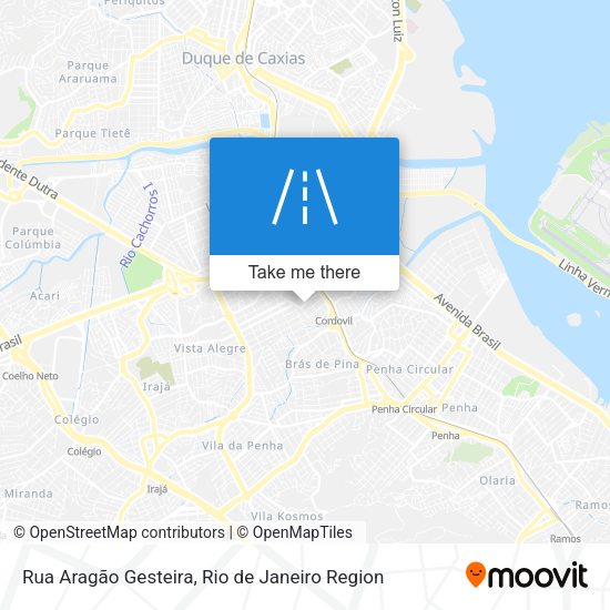Rua Aragão Gesteira map