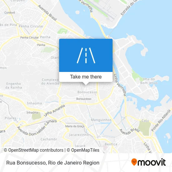 Rua Bonsucesso map