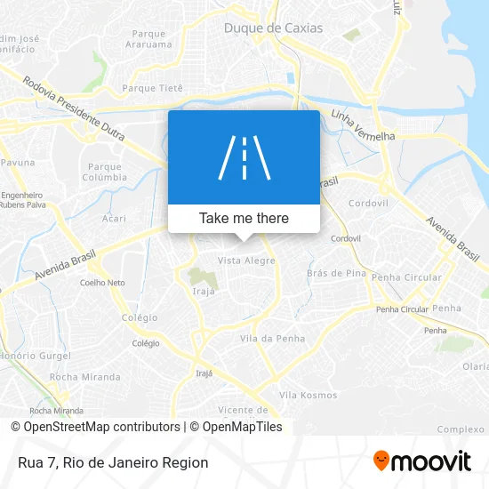 Rua 7 map