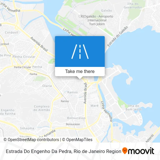 Estrada Do Engenho Da Pedra map