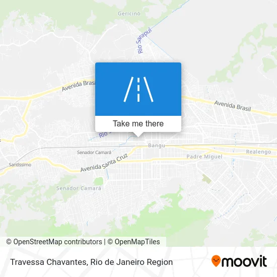 Travessa Chavantes map