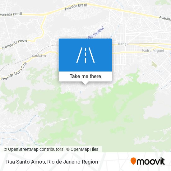 Rua Santo Amos map