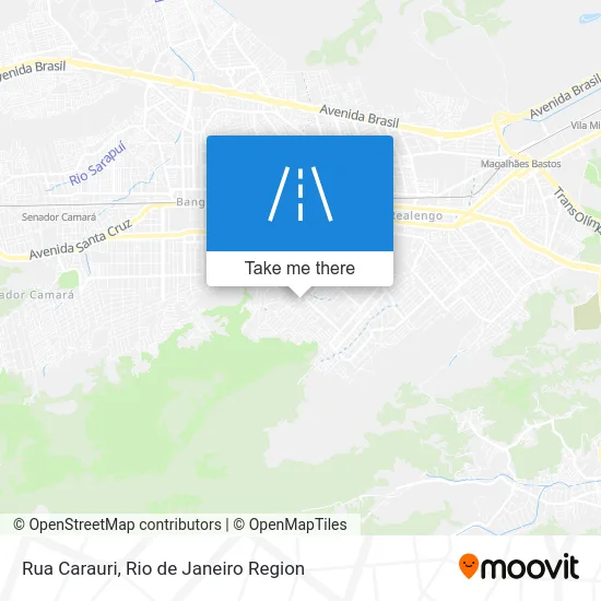Rua Carauri map