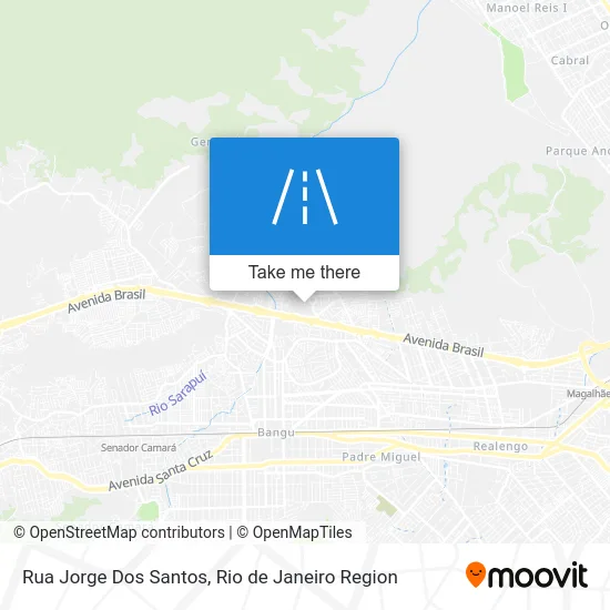 Rua Jorge Dos Santos map