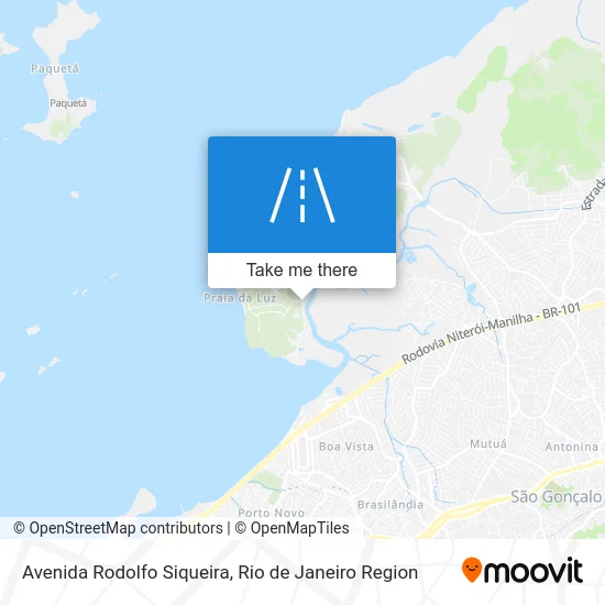 Avenida Rodolfo Siqueira map