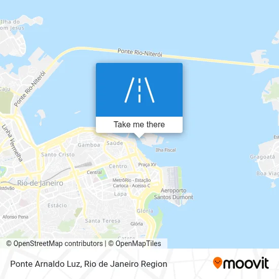 Ponte Arnaldo Luz map
