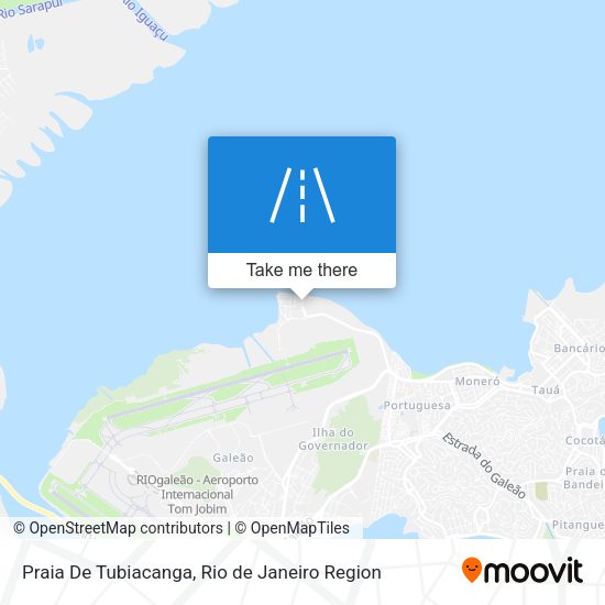 Praia De Tubiacanga map