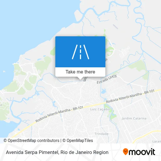 Avenida Serpa Pimentel map