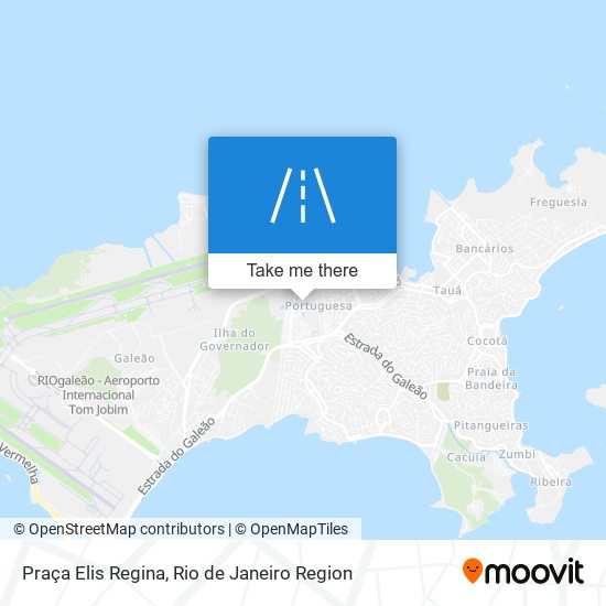 Mapa Praça Elis Regina