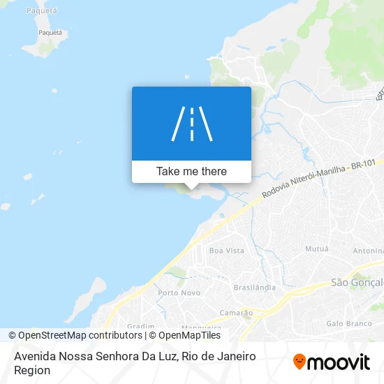 Avenida Nossa Senhora Da Luz map