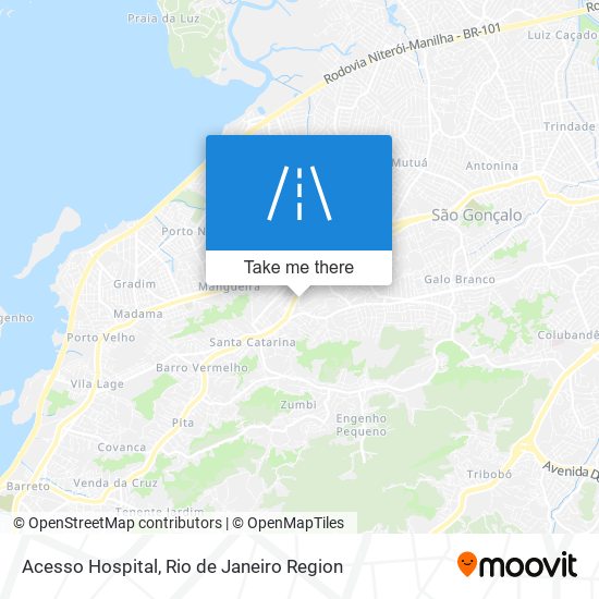 Mapa Acesso Hospital