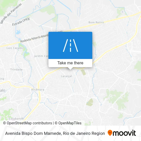 Avenida Bispo Dom Mamede map