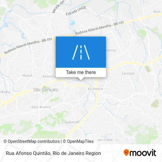 Rua Afonso Quintão map