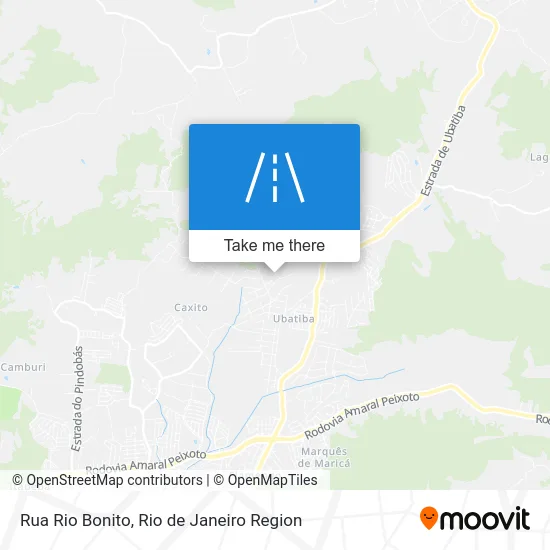 Rua Rio Bonito map