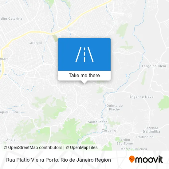 Rua Platio Vieira Porto map
