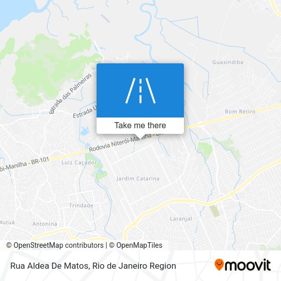 Rua Aldea De Matos map