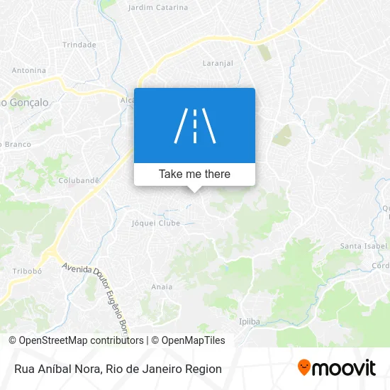 Rua Aníbal Nora map