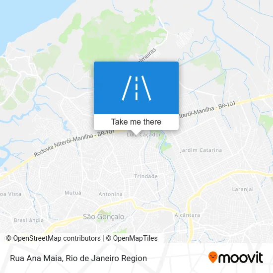 Rua Ana Maia map