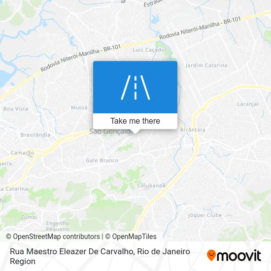Rua Maestro Eleazer De Carvalho map