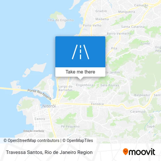 Travessa Santos map