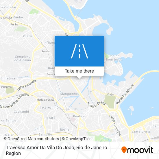 Mapa Travessa Amor Da Vila Do João