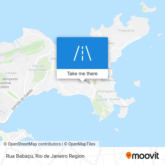 Rua Babaçu map