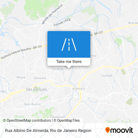 Rua Albino De Almeida map