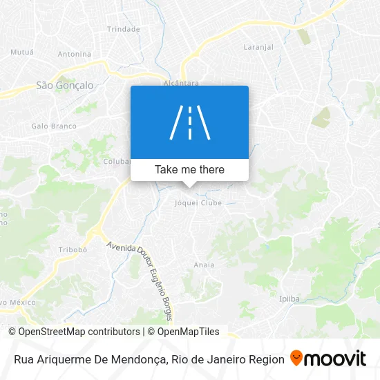 Rua Ariquerme De Mendonça map