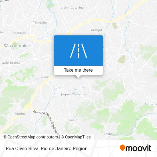 Rua Olivio Silva map