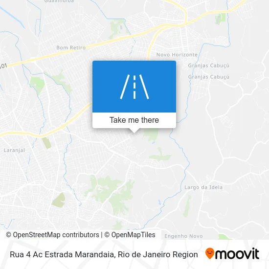 Rua 4 Ac Estrada Marandaia map