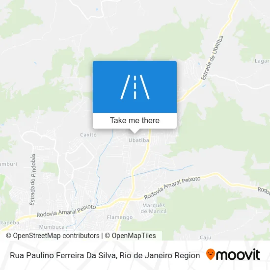 Rua Paulino Ferreira Da Silva map
