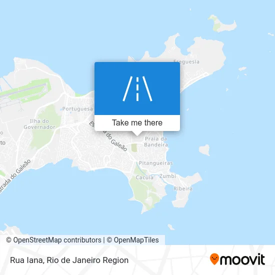 Rua Iana map