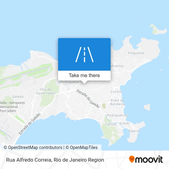 Rua Alfredo Correia map