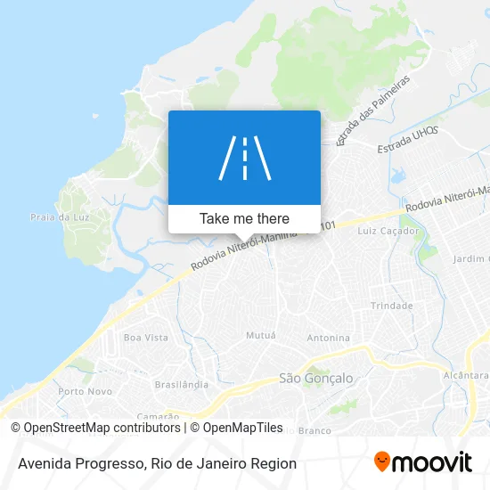 Avenida Progresso map