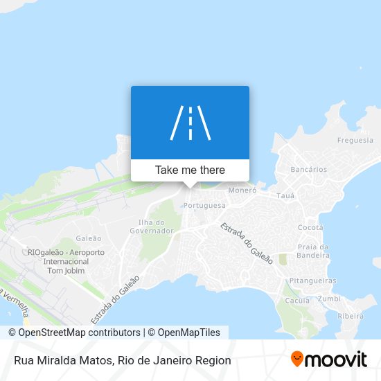Rua Miralda Matos map