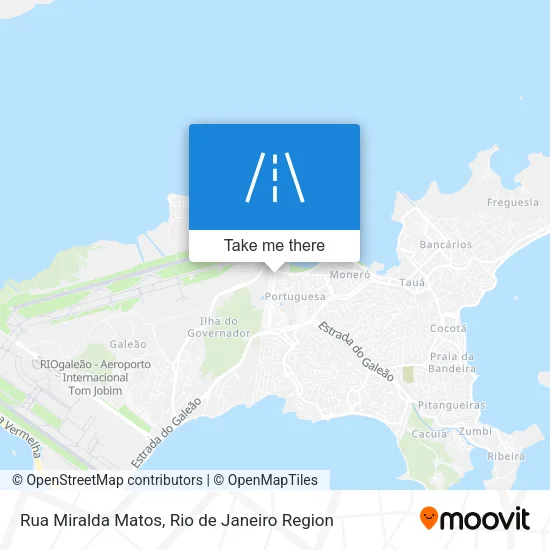 Rua Miralda Matos map