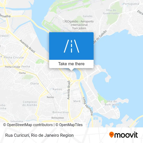 Rua Curicuri map