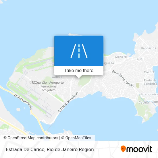 Estrada De Carico map