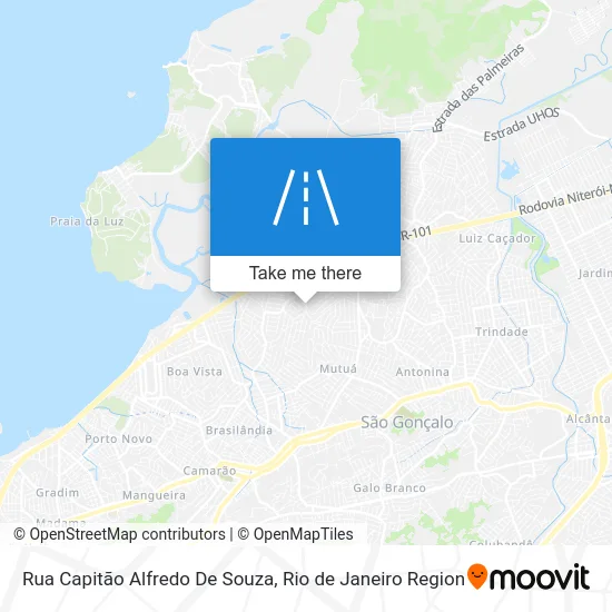 Rua Capitão Alfredo De Souza map