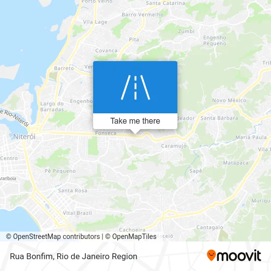 Rua Bonfim map