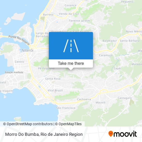 Morro Do Bumba map