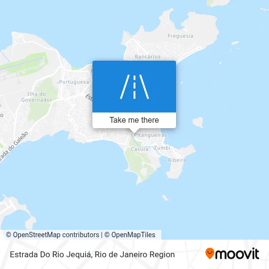 Estrada Do Rio Jequiá map