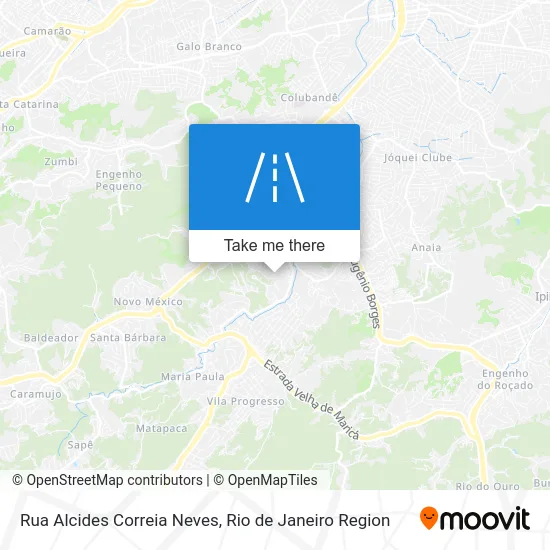 Rua Alcides Correia Neves map