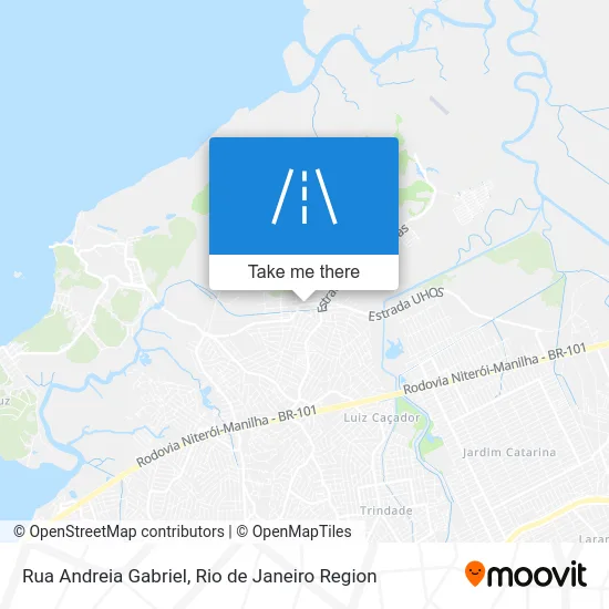 Rua Andreia Gabriel map