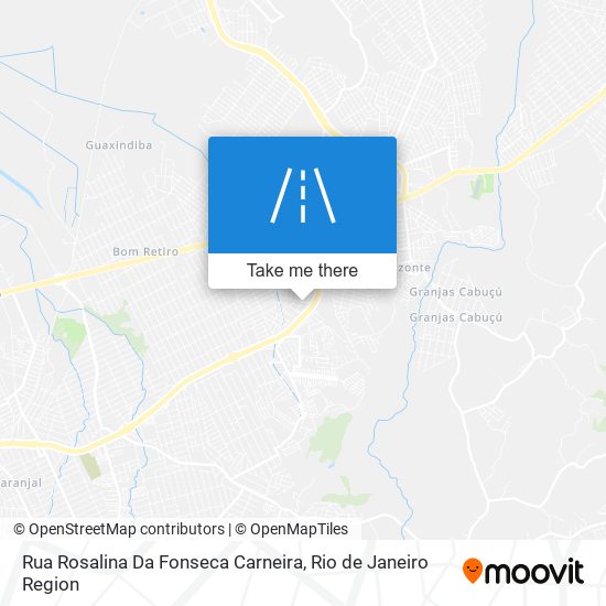 Mapa Rua Rosalina Da Fonseca Carneira