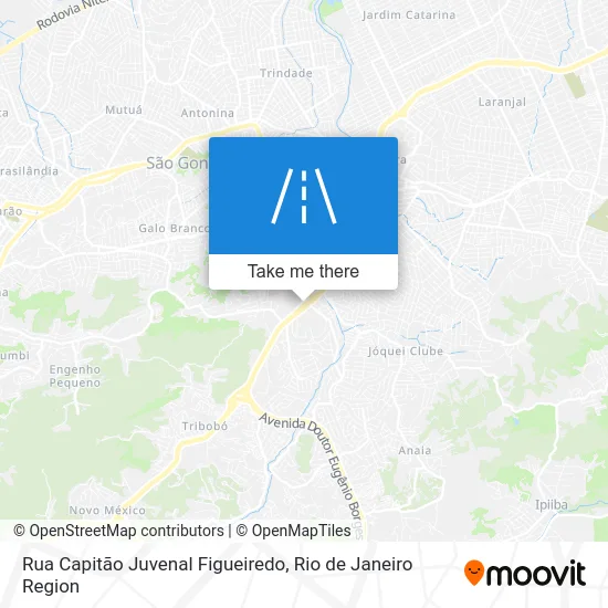 Rua Capitão Juvenal Figueiredo map